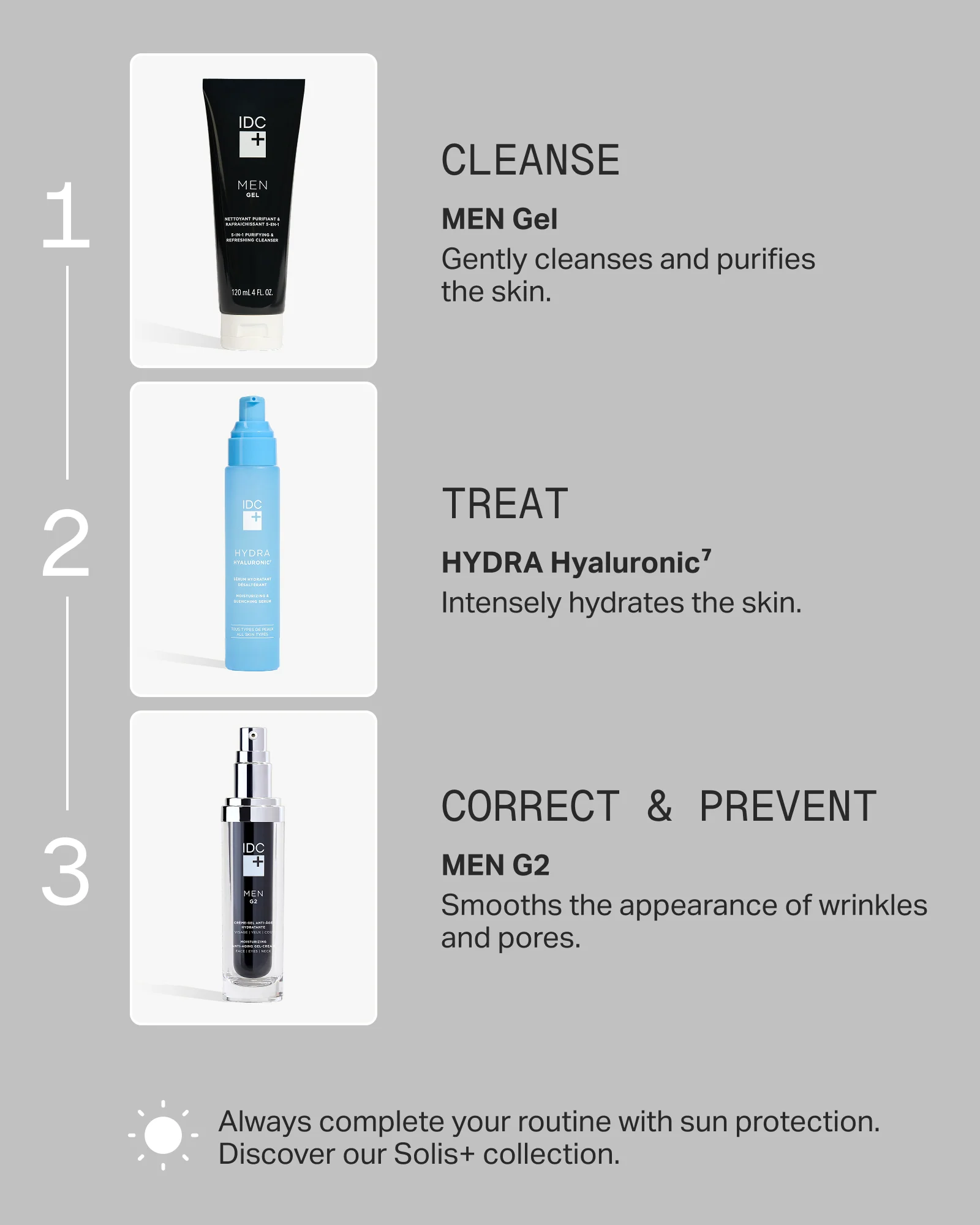 All-In-One Anti-Wrinkle & Firming Cream-Serum - Men G2 - Image 3