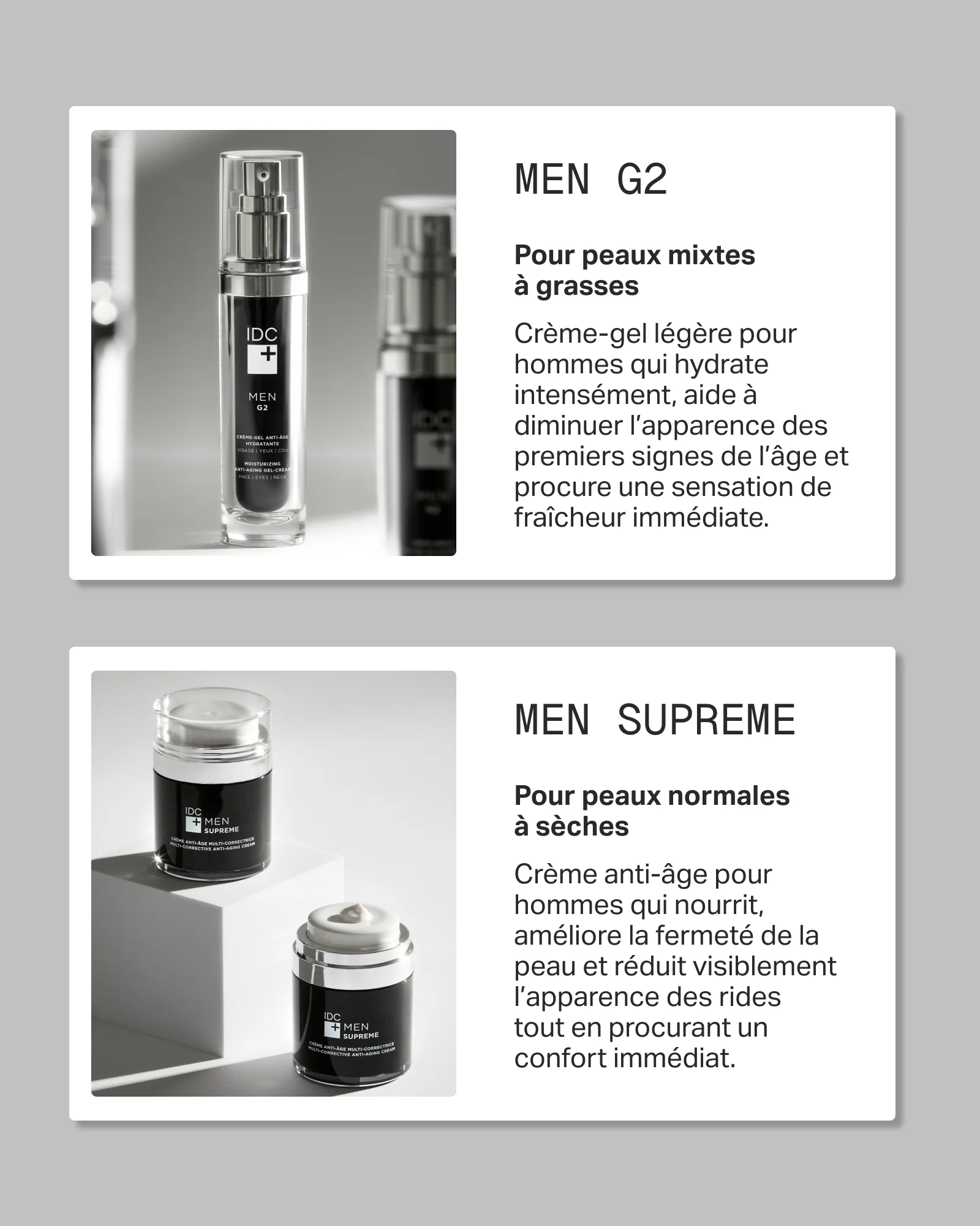 All-In-One Anti-Wrinkle & Firming Cream-Serum - Men G2 - Image 5